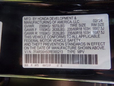 2024 Honda CR-V Hybrid Sport AWD