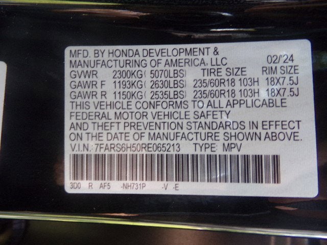 2024 Honda CR-V Hybrid Sport AWD