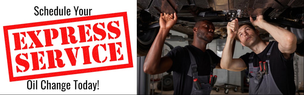 Schedule express service oil change