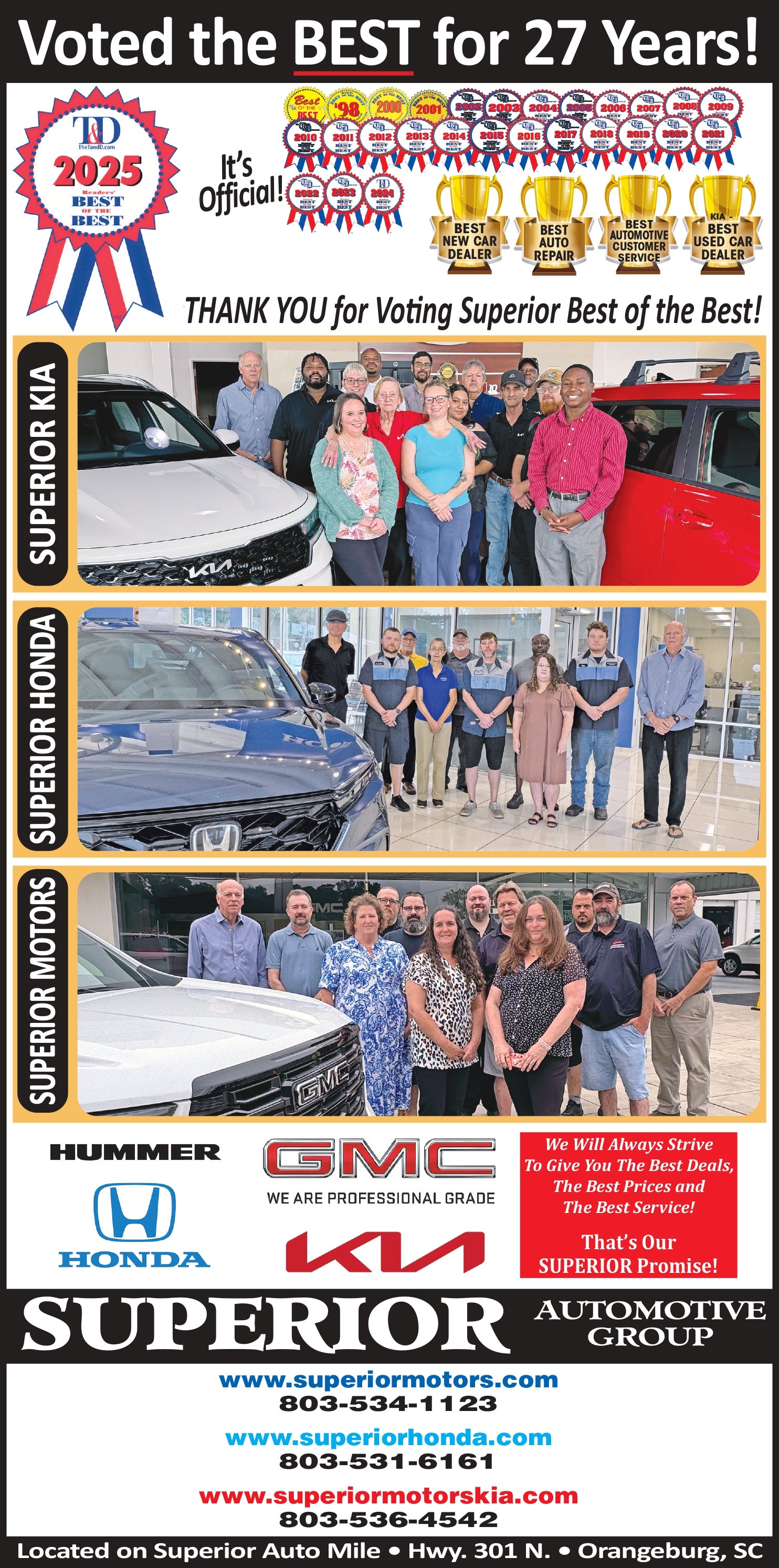 Orangeburg's Best of the Best